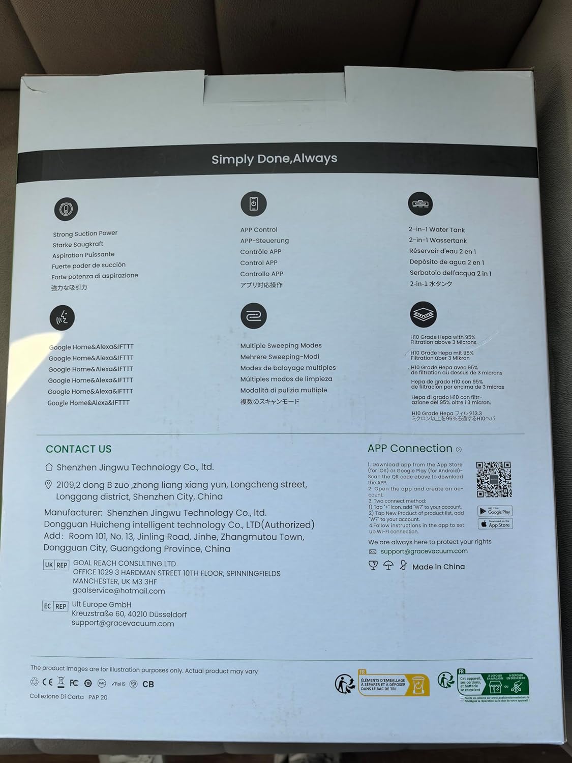 Знізу view of Vexilar T6T7T8 Robot Vacuum