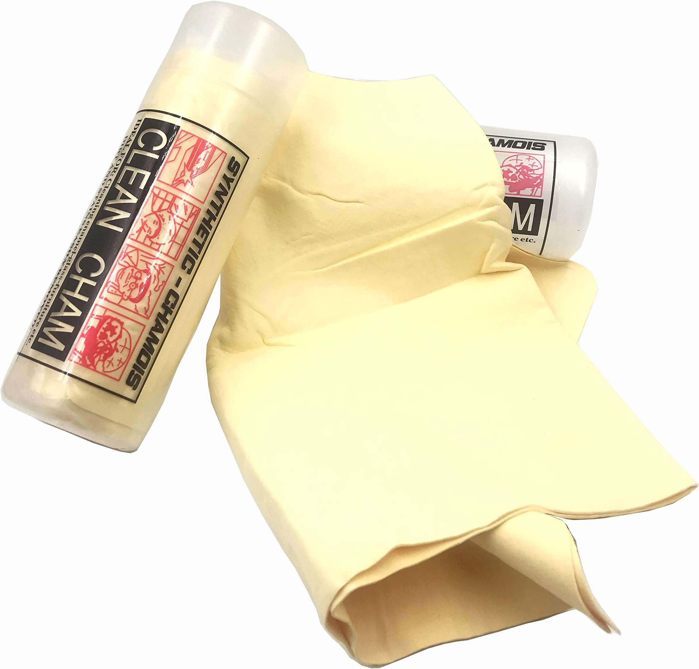 Auto Cleaning Chamois Leather Clean Cham for Wet or Dry Cleaning cloth