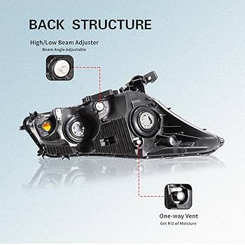 Amazon.com: FUTAIHE Headlight Assembly for 2008 2009 2010