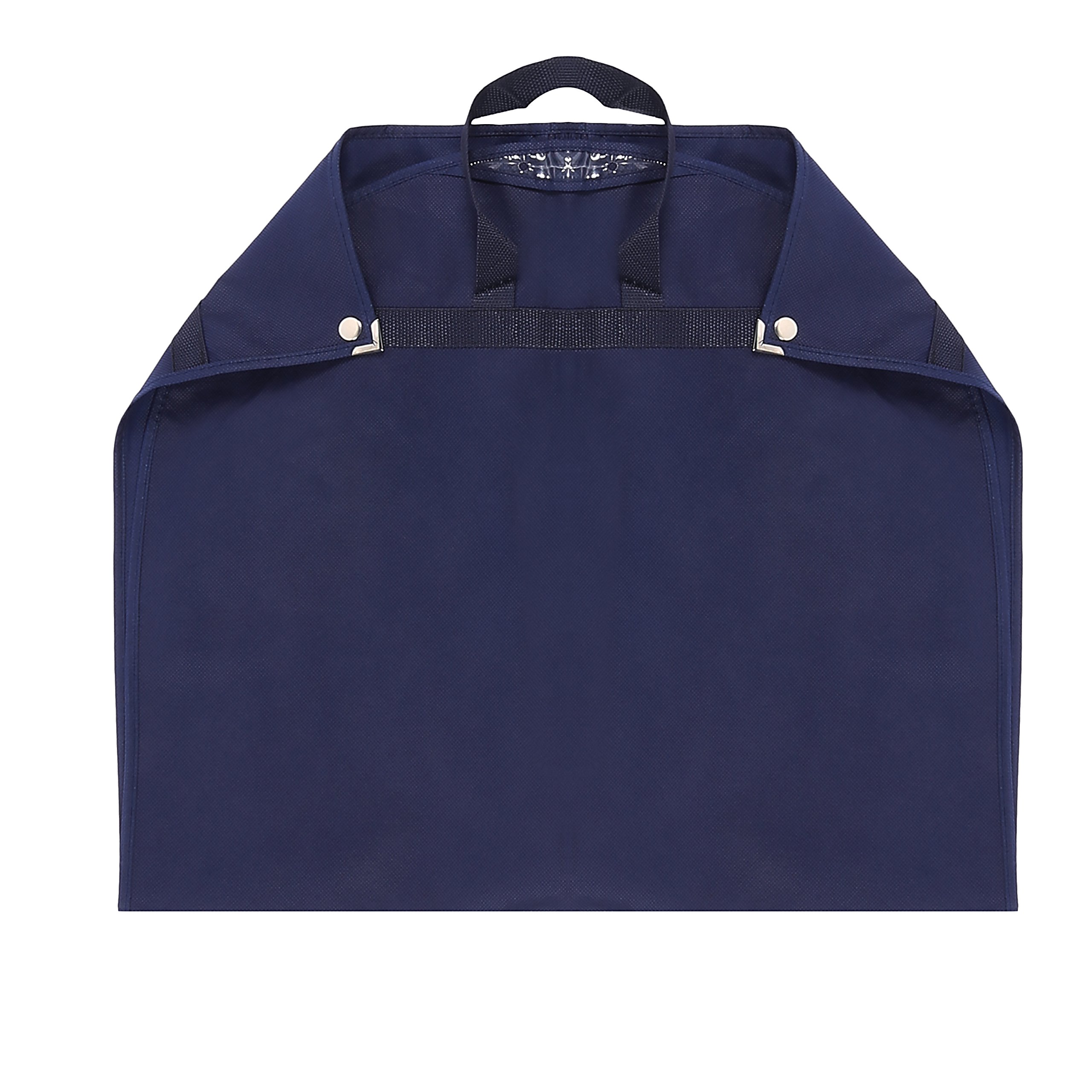 Hoesh International Navy Hoesh Uk Breathable Foldable Bag Travel Bag Suit Carrier Garment Carrier Cover Clothes Carrier Suit Protector Bag (, 24" X 40")