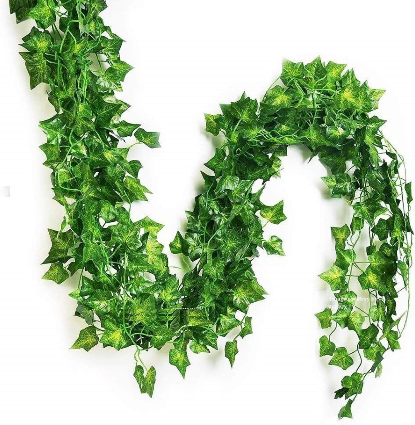 SPHINX Artificial Leaves Creeper for Decoration Approx 7 ft. Height (Shapes/Design as per Stock) - No. of Strands- (10 Pieces)