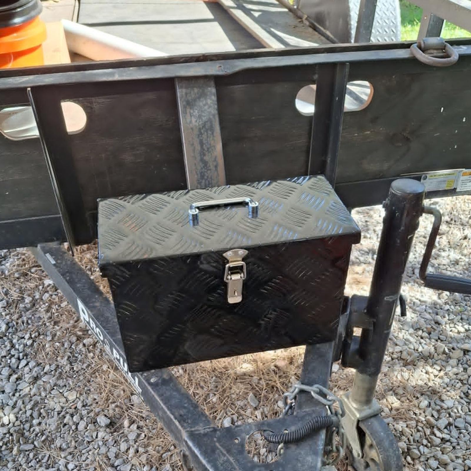 Cassetta per Attrezzi per Camion, Design Pieghevole in Alluminio