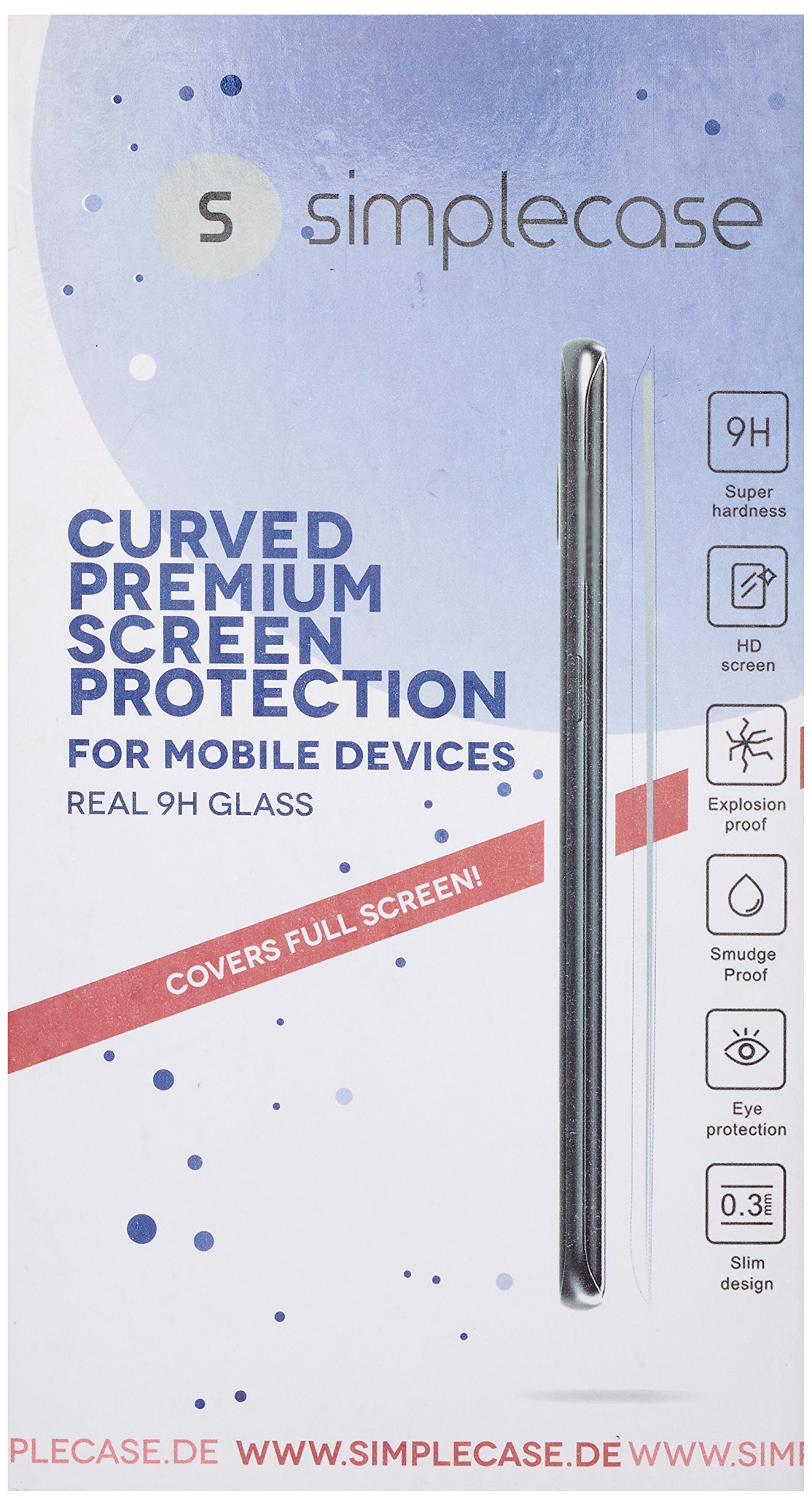 Simpl Case BU/321546 Premium Screen Protector (Pack of 2)