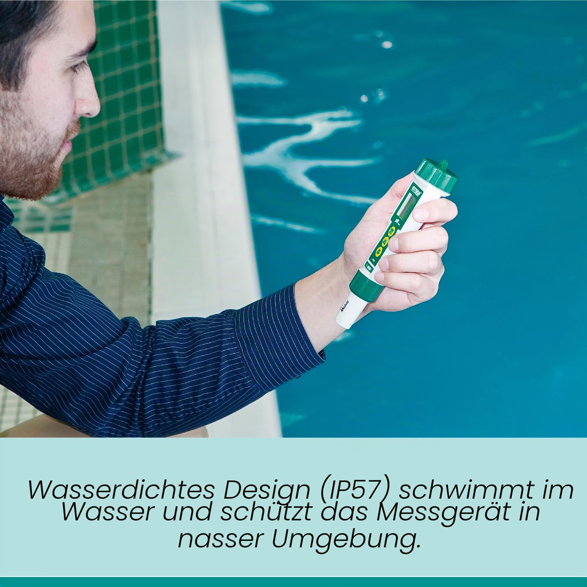 Extech Wasserdichtes pH-Messgerät, 1 Stück, PH100