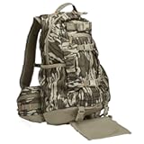 Camouflage Hunting Backpack Waterproof Bow and Rifle Compatible Hunting Bag (Mossy Oak Bottomland)