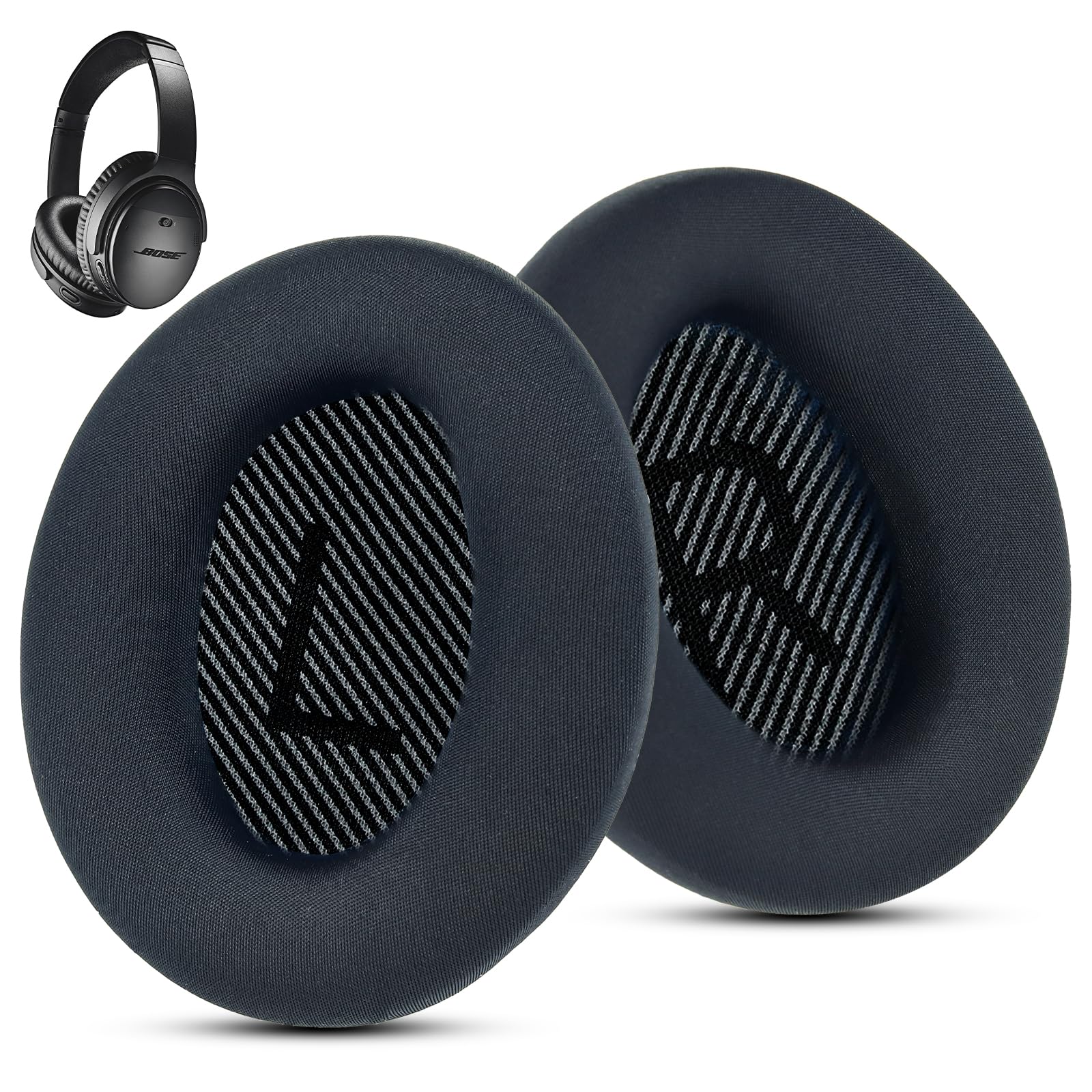 Fabric Comfort, Wzsipod Ear Pads for Bose QuietComfort 35/ QC35ii Headphones