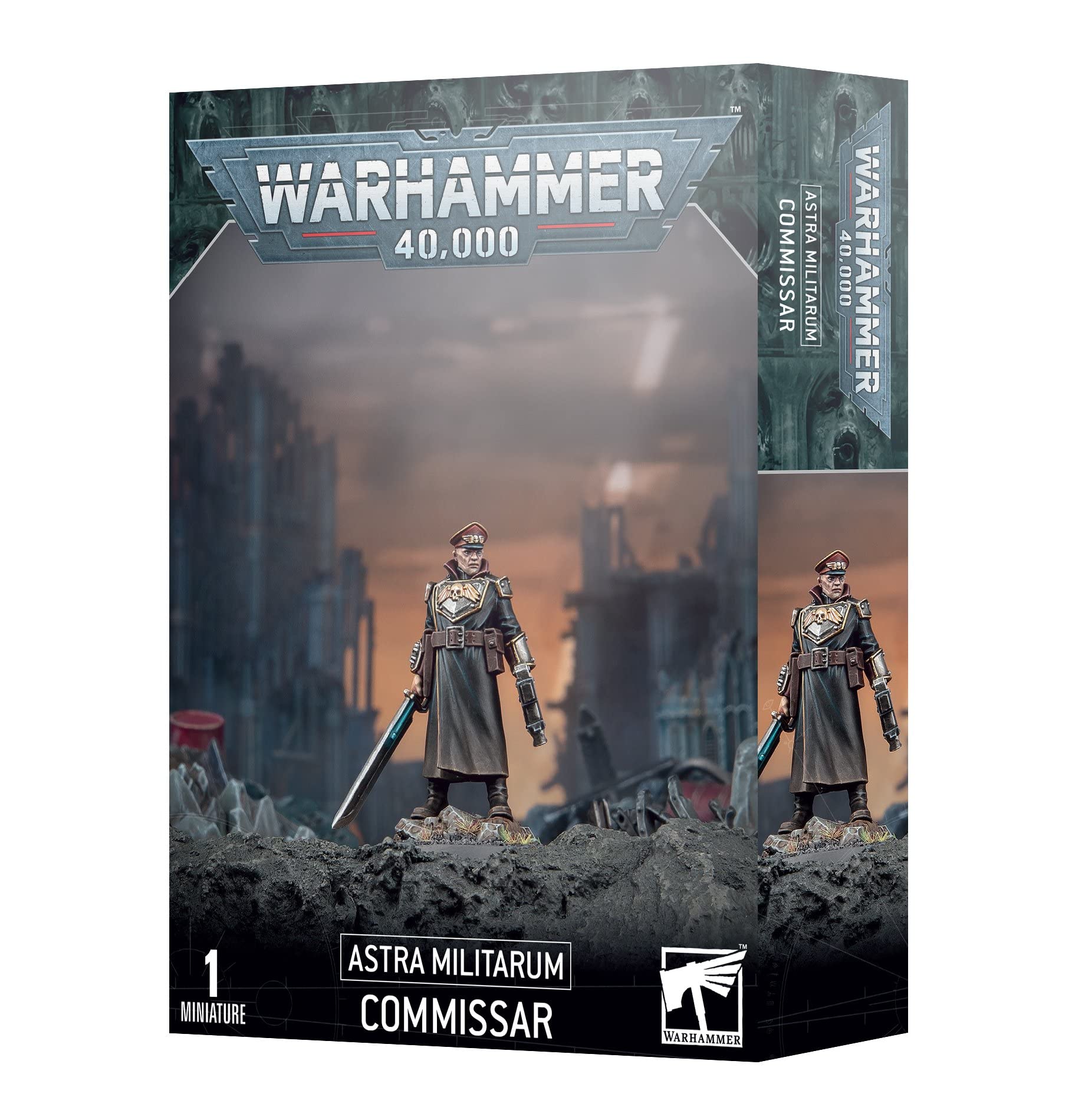 Games Workshop - Warhammer 40,000 - Astra Militarum: Commissar Age 14+