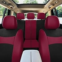 Vista 10 de FH Group Fundas de Asientos de Coche Juego Completo de Tela, Combo de Ajuste Universal, Fundas de Asientos Automotrices Lavables, Fundas de Asientos