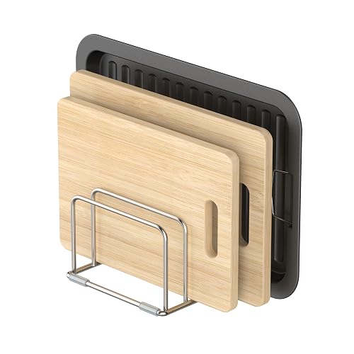 Cutting Board Holder Stand, Chopping Board Storage Rack