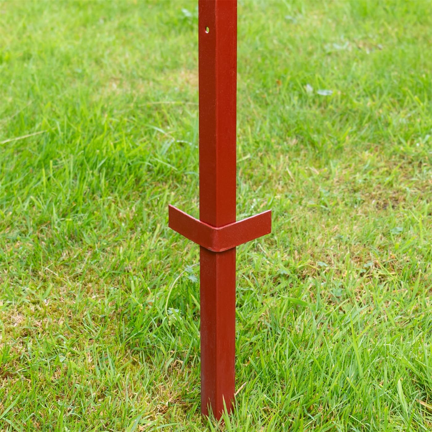 VOSS.farming Set Winkelstahlpfahl 165cm 3 mm, 10x Pfähle