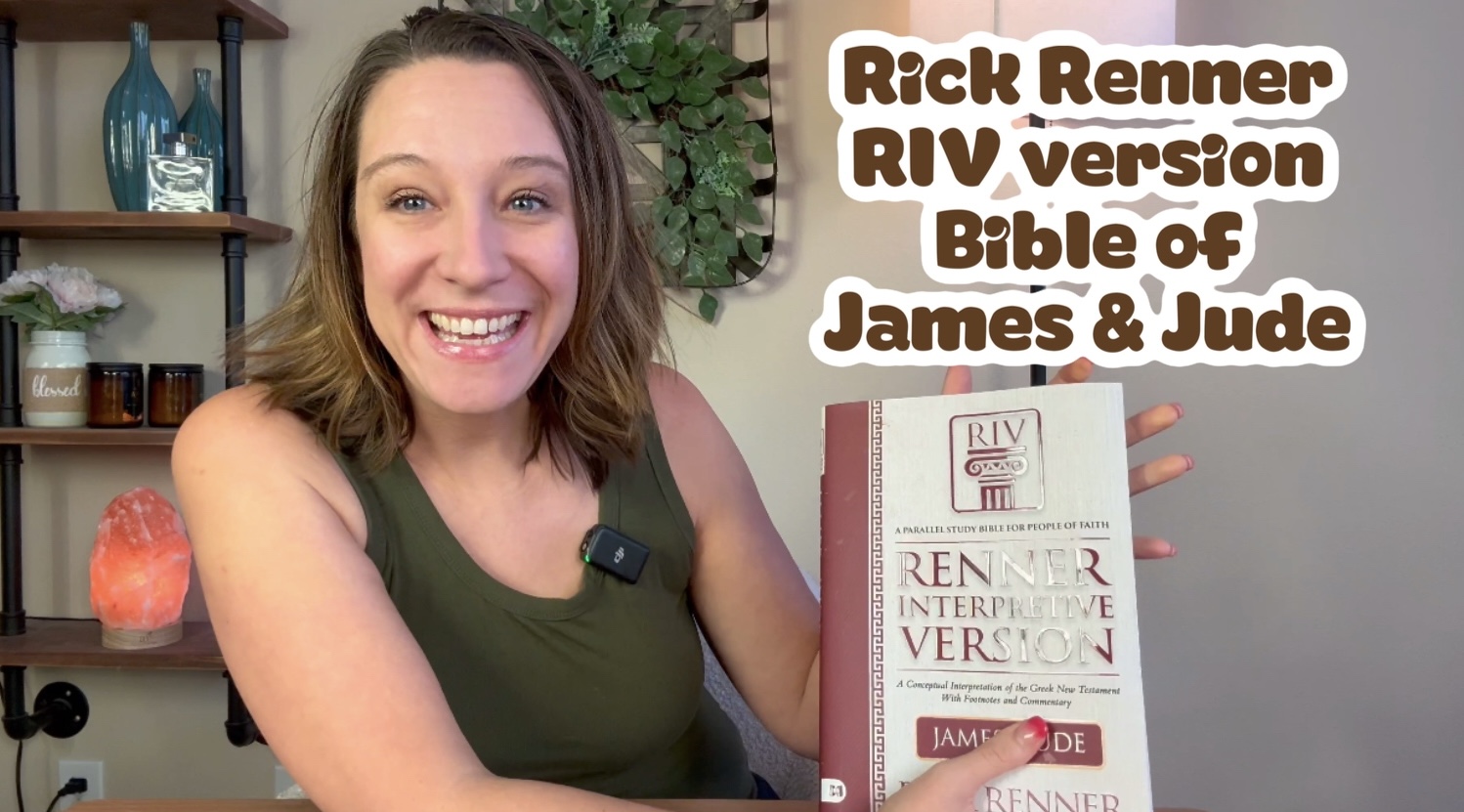 Watch Rick Renner RIV version Bible of James & Jude on Amazon Live