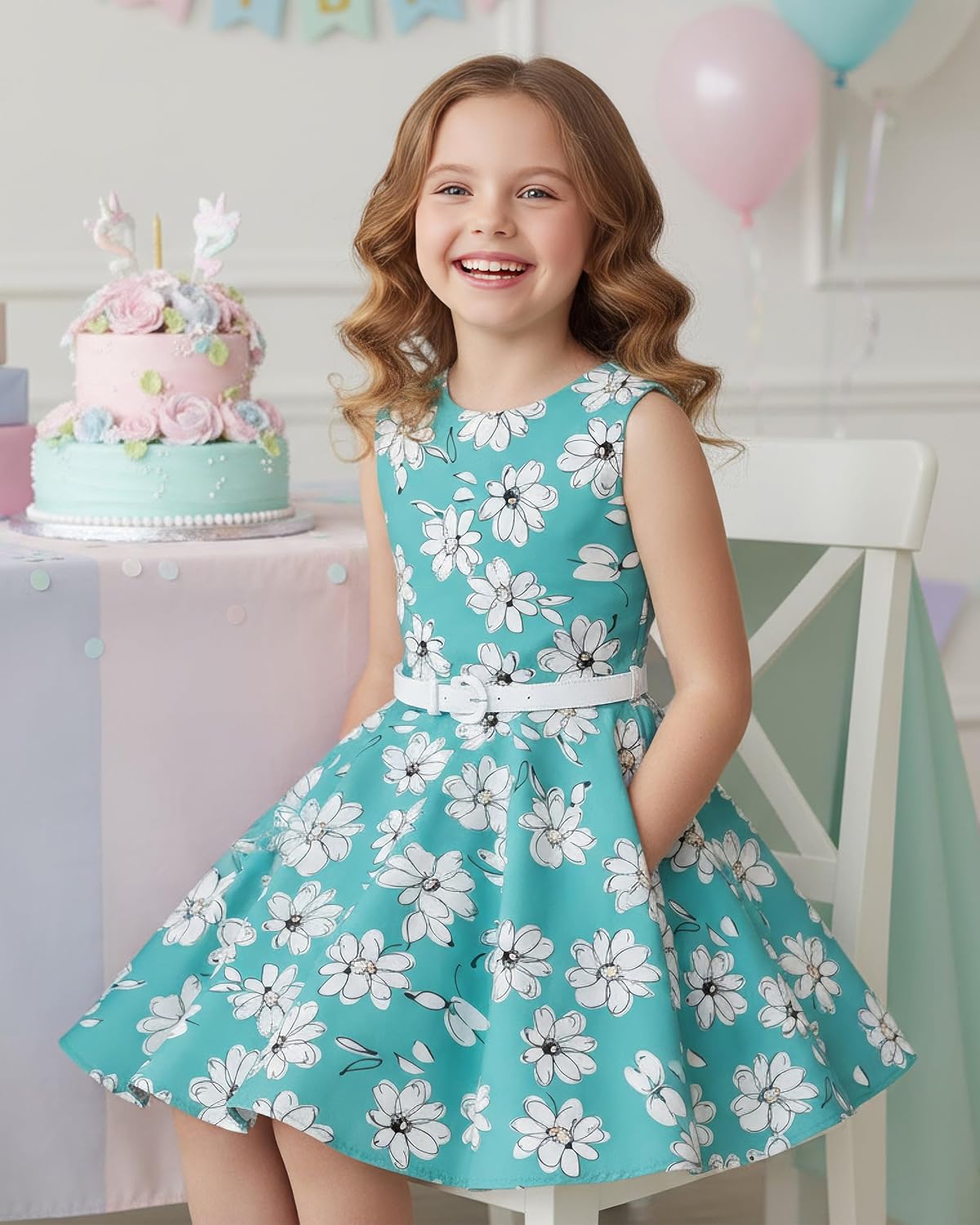 BlackButterfly Kids 'Audrey' Vintage 50's Girls Dress