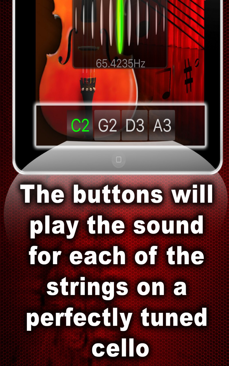 Cello Tuner App on Amazon Appstore