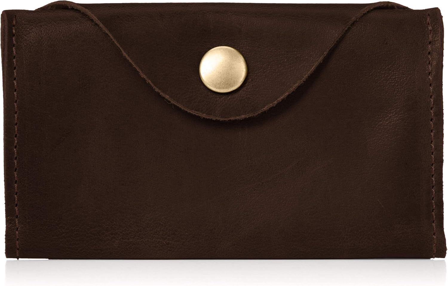 Women's Equileather Holder (Choco) Business Card Case, Made in Japan