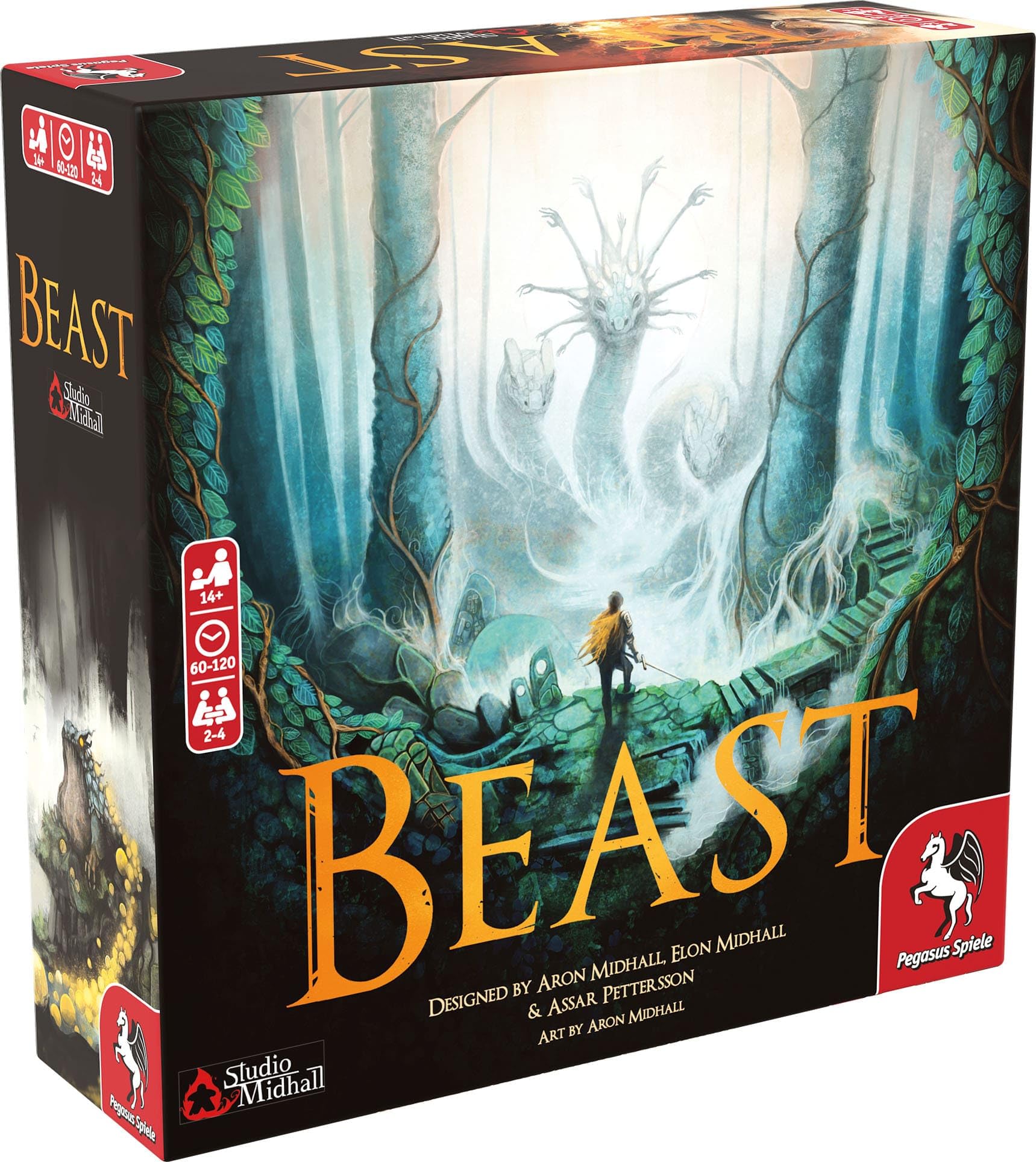 Buy Pegasus Spiele Beast Board Game (2-4 Players, Ages 12+) Online