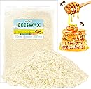 FROKO White Natural Beeswax Pellets 1LB, Organic Beeswax, Beeswax for Candle Making, Body, Skin Care DIY, Lip Balm, Soap and Lotion Making Supplies