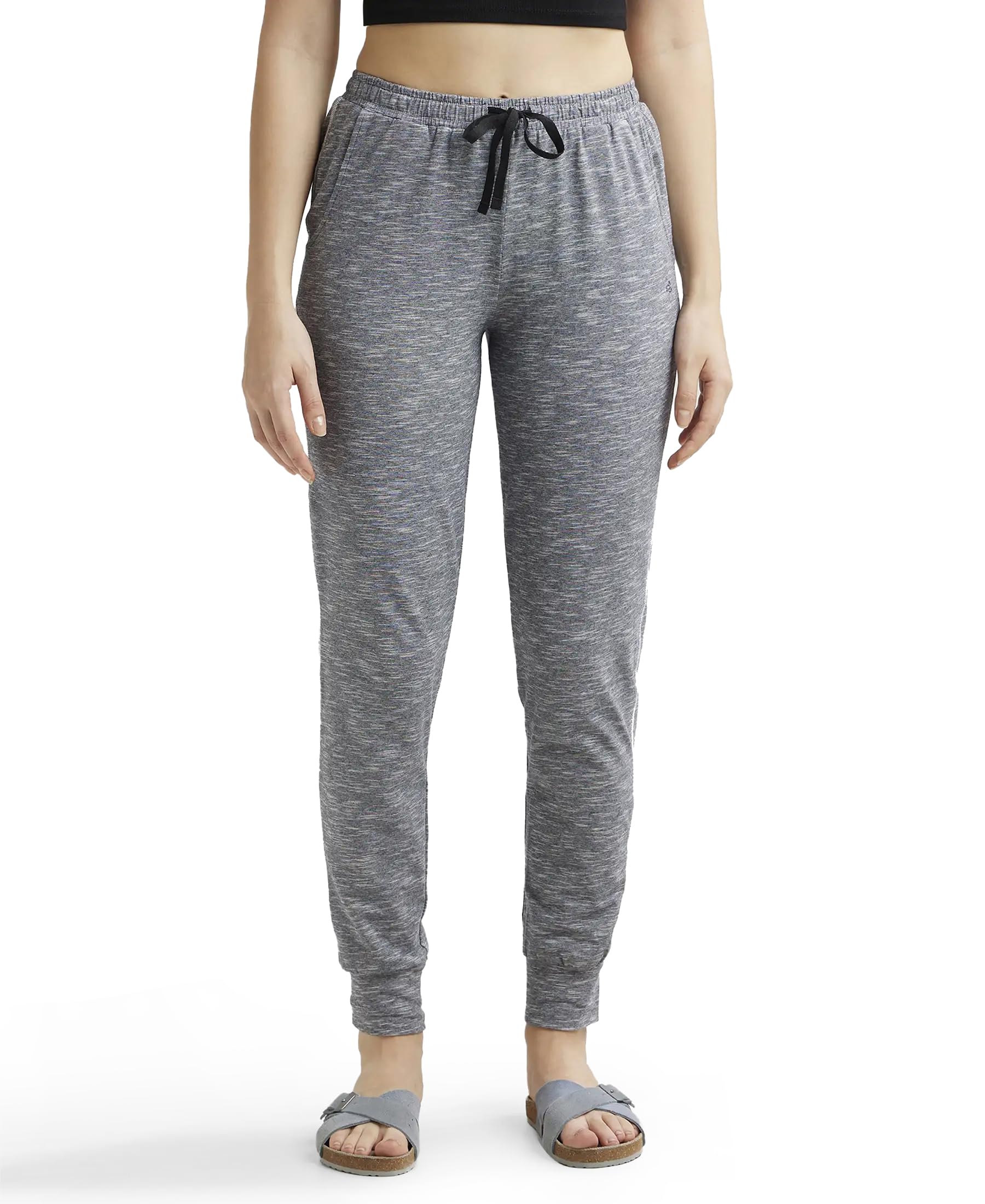 jockey RX69 Women's Super Combed Cotton Elastane Stretch Relaxed Fit Cuffed Hem Styled Pyjama-picture-32