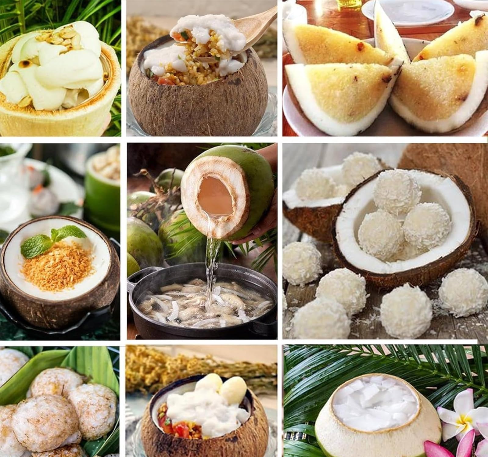 Macchina Per L'apertura Del Cocco Verde, Apriscatole Automatico Per Il Cocco Con Finestra Di Osservazione Trasparente, Taglio Rapido 20 Secondi E Protezione Multisfaccettata, Per Negozi Di Frutta