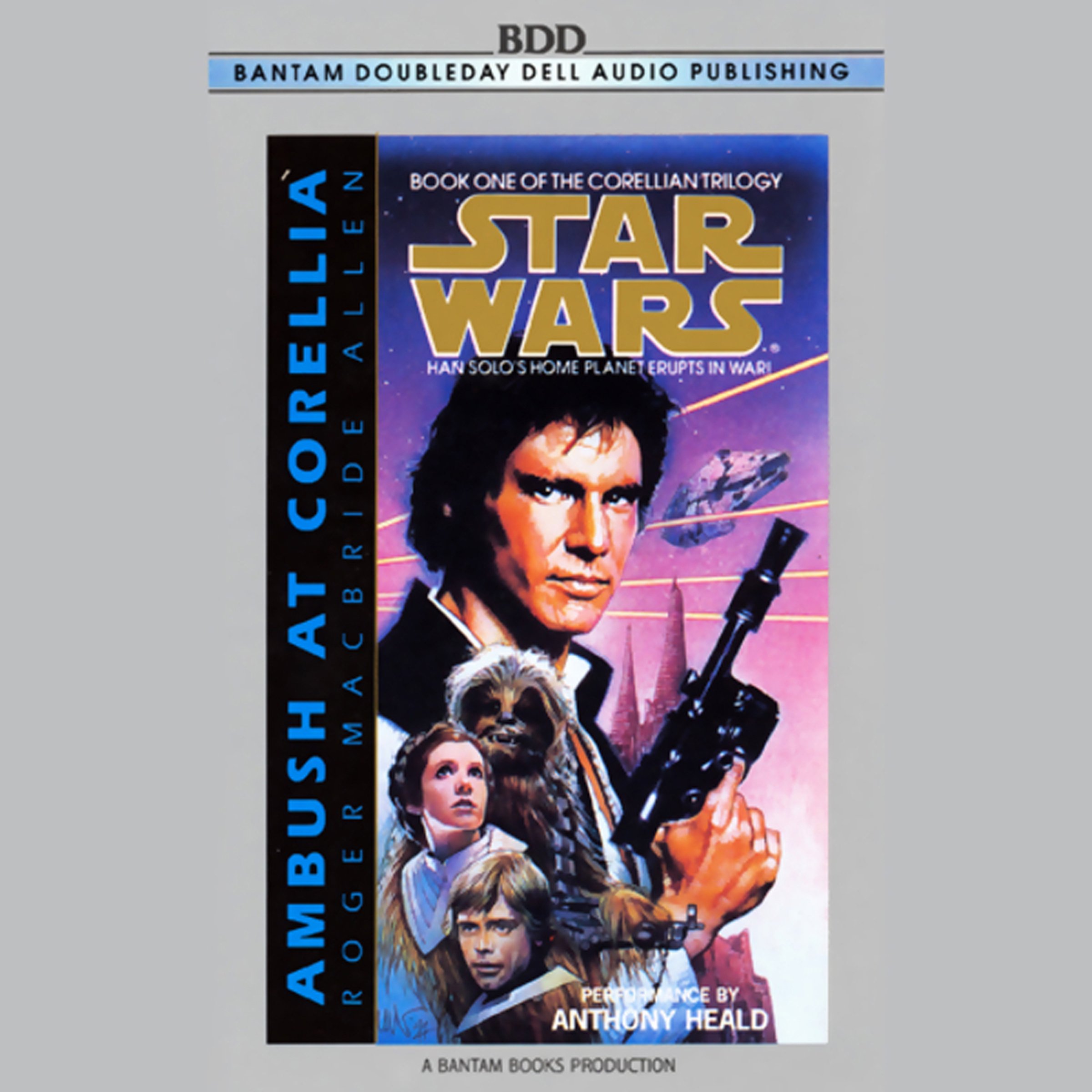 Cover art for Star Wars: The Corellian Trilogy: Ambush at Corellia