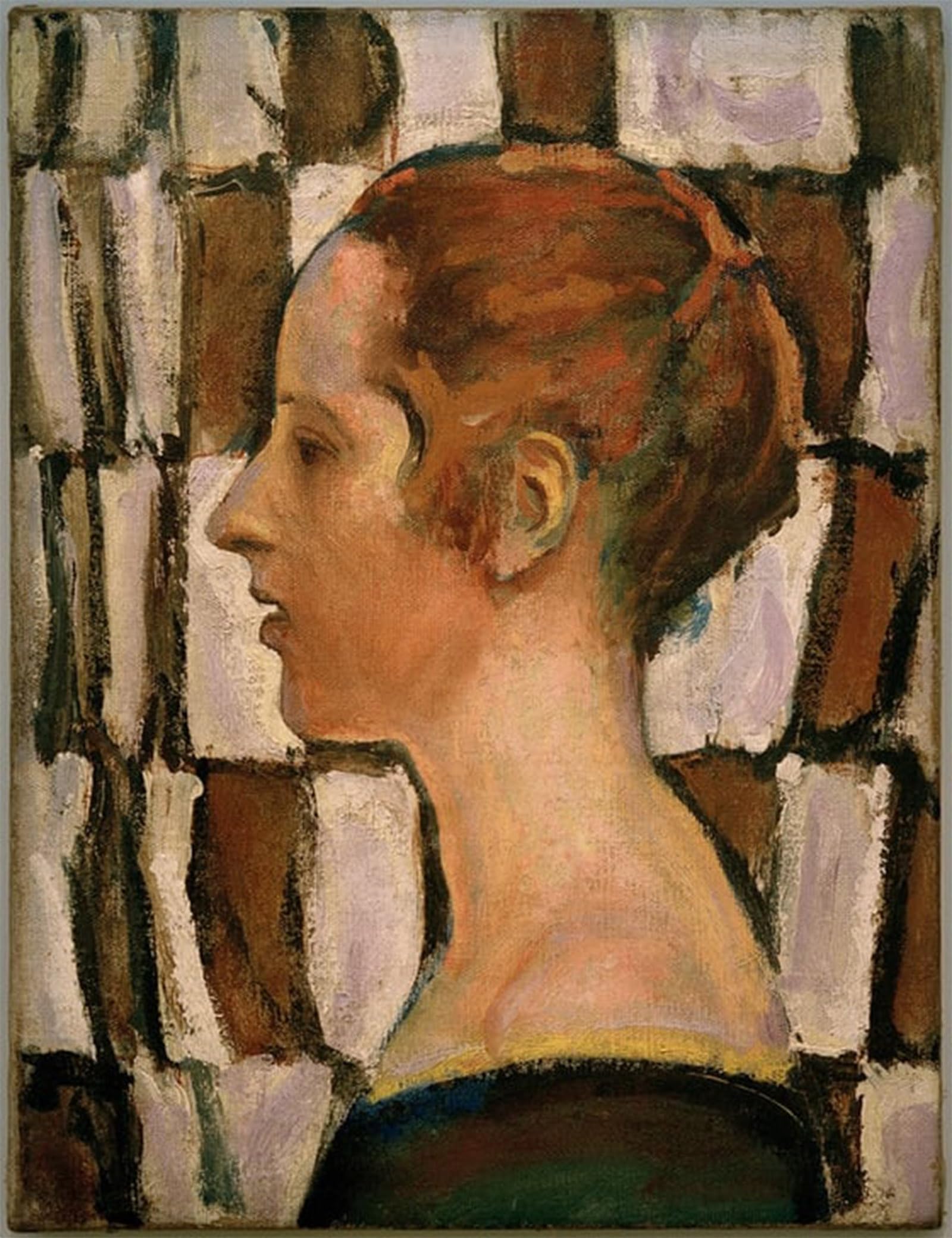 POSTERIIk Famous Print Pop Art Wall Art Graffiti Girl Portrait in Profile by Koloman Moser Art Prints for Home Decor 60x90cm