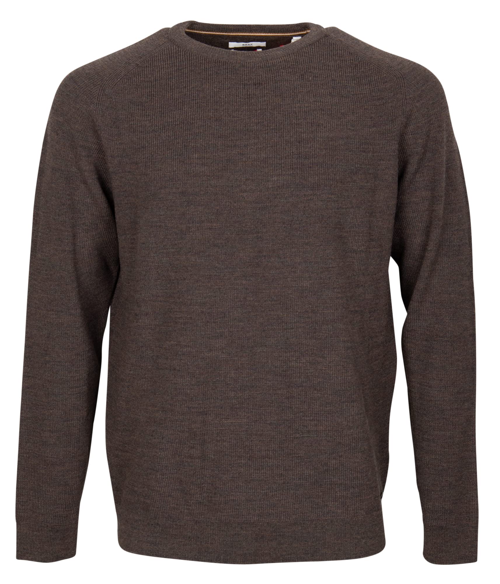 BRAX Herren Style Roy Sportiver Rundhalspullover in Exklusiver Qualität Pullover