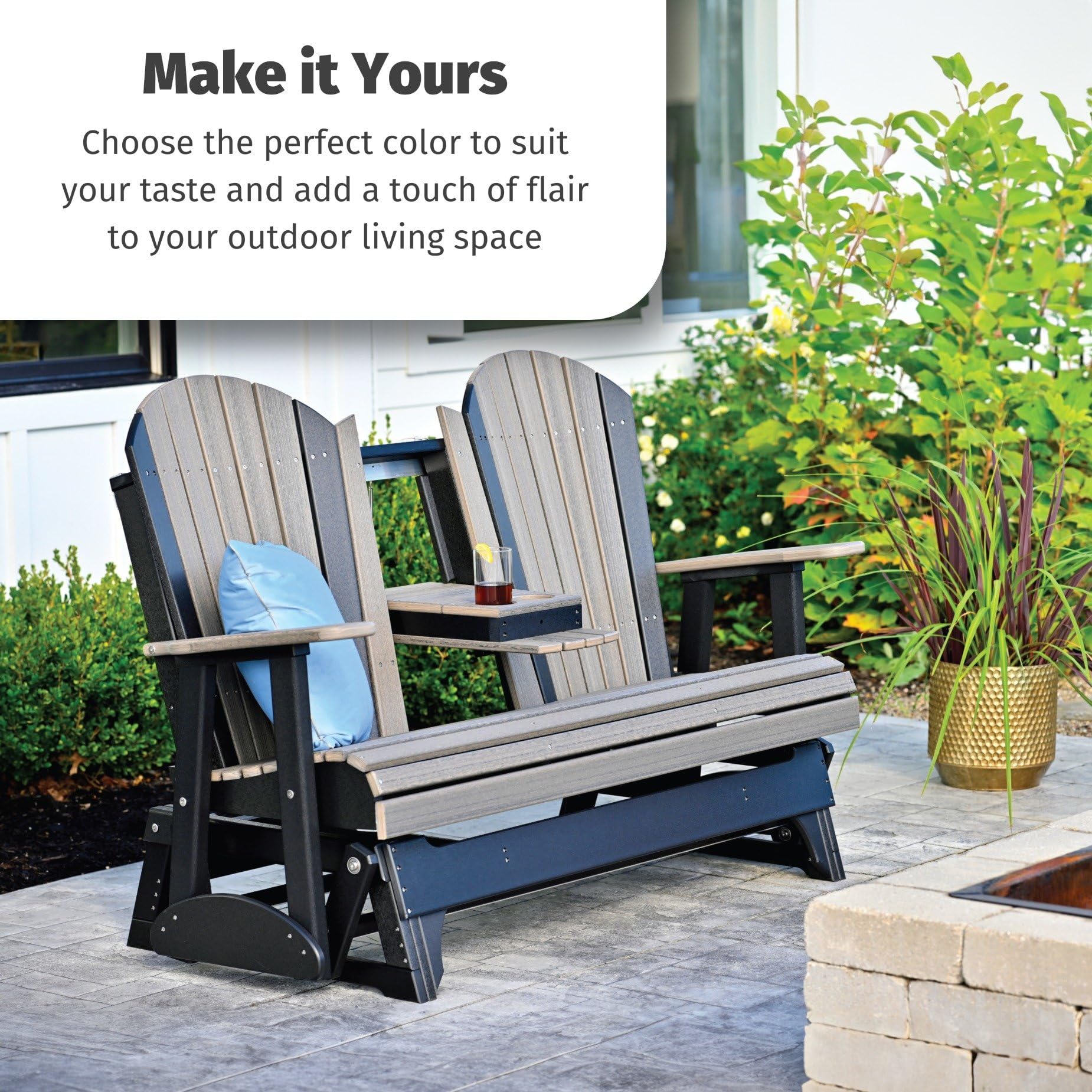 Outdoor Furniture Belavi Double Glider Garden Furniture Aldi Piece