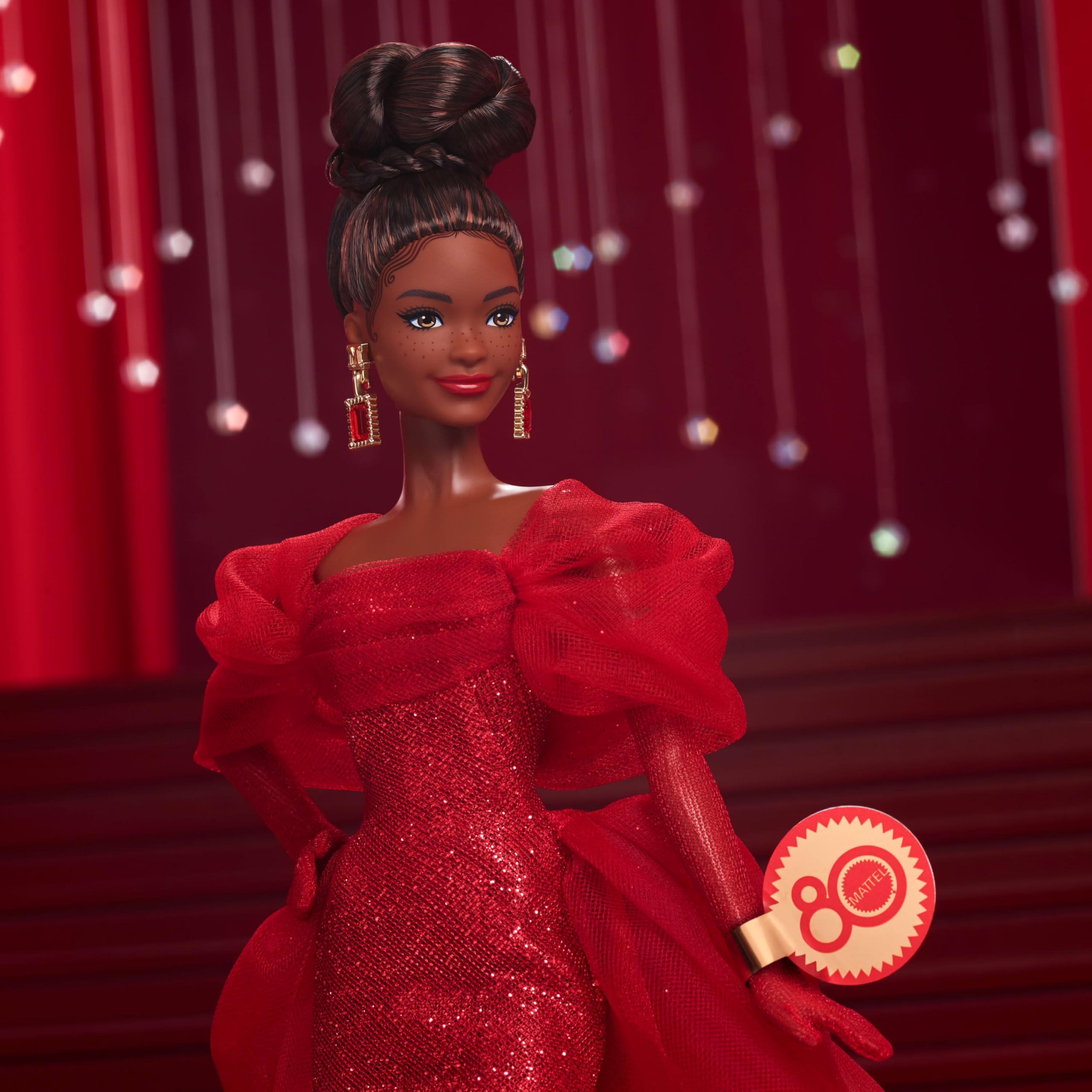 Amazon.com: Barbie Signature Doll, Mattel 80th Anniversary