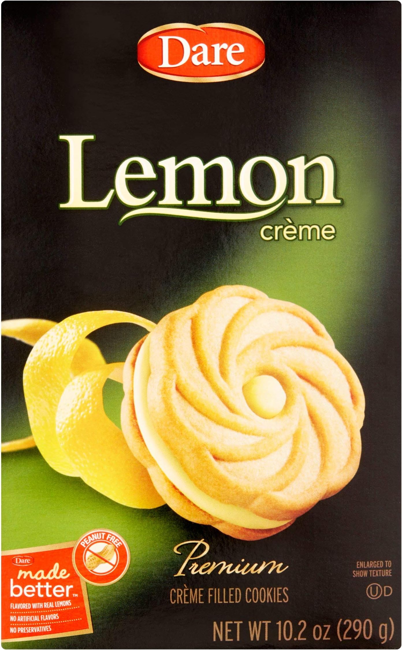 Dare Cookie Lemon Creme, 3-Pack, 10.2oz
