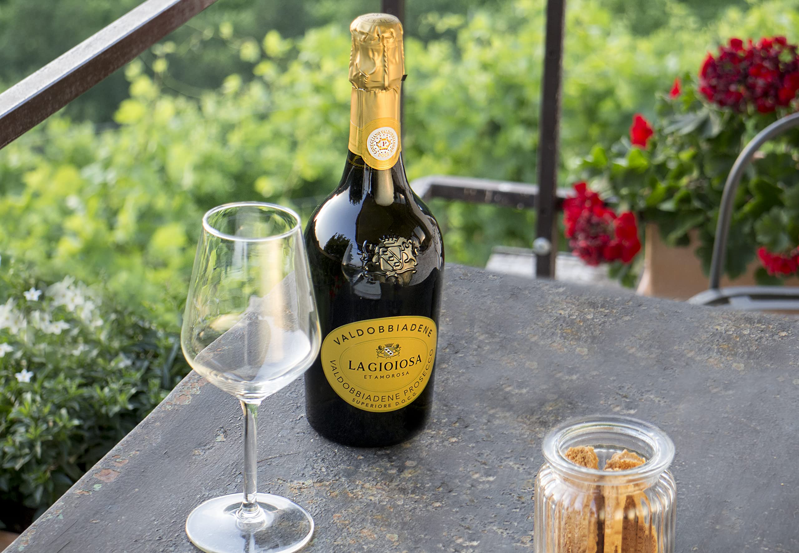 La Gioiosa Valdobbiadene Prosecco Superiore DOCG Extra Dry Spumante 75 cl - Cartone da 6 Bottiglie