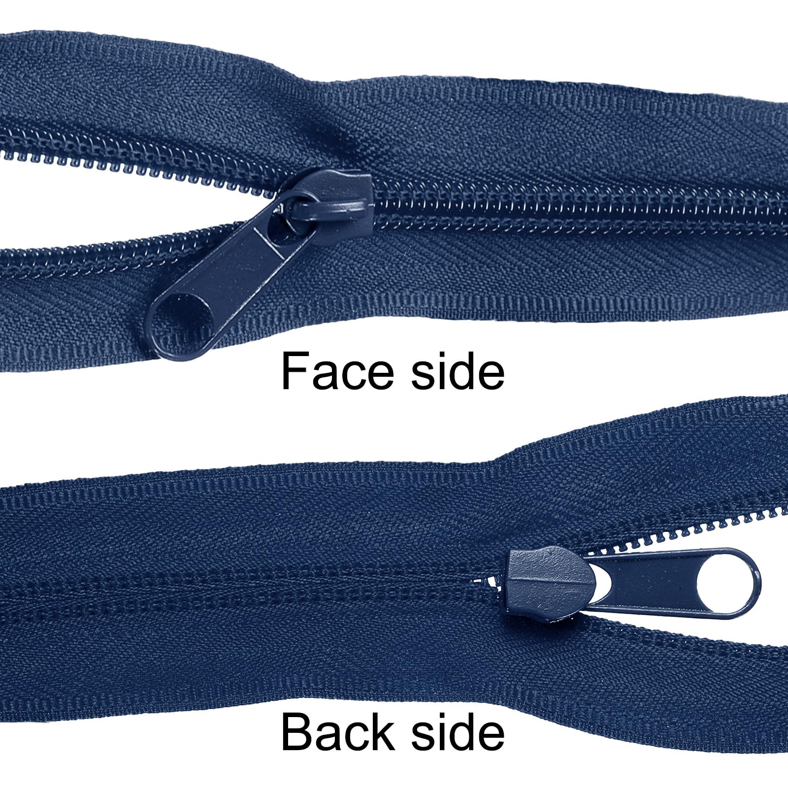 uxcell #5 10 Yards Nylon Coil Zippers - Image 4