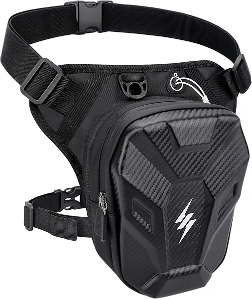 GXCROR Motorcycle Leg Bag,Thigh Bag,Thigh Fanny Pack,Drop Leg Bag Women Men for Racing Bike Cycling Horse Riding Hiking Camping Fishing Travel Outdoor