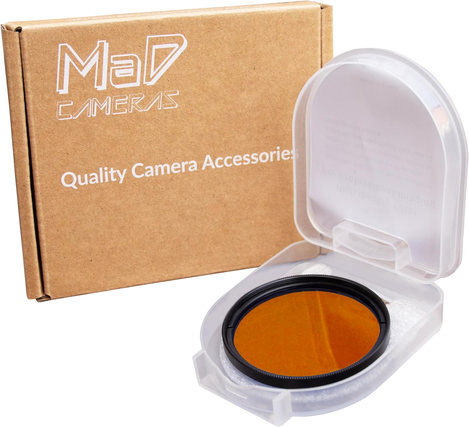 58mm Orange Full Colour Correction Camera Lens Filter ideal for for Black and White Photography