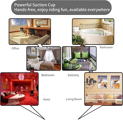 Miniatura 6 de Consolador realista de 10 pulgadas de largo, consoladores grandes y realistas con fuerte ventosa para jugar con manos libres, simulación anal del