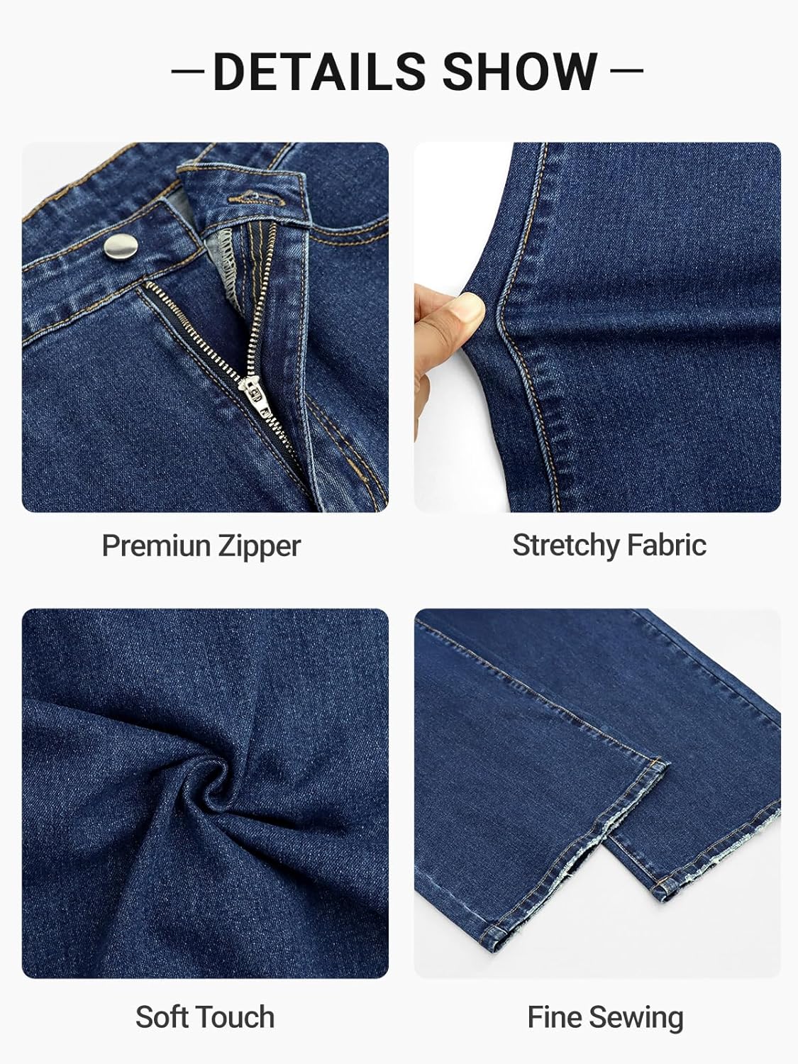 Men's Baggy Jeans Wide Leg - Y2K Vintage Hip Hop Skater Denim Pants, Casual Loose Fit Streetwear - Image 6