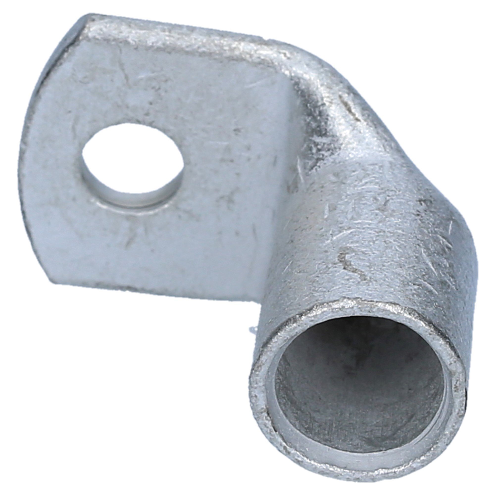 Cembre - 10x Cosse de Câble Coudée 90° A10-L8-50 mm² - M8 - Cuivre Étamé | Cosses à sertir non isolées avec trou de contrôle pour conducteurs en cuivre - Connecteur électrique pour auto et maison