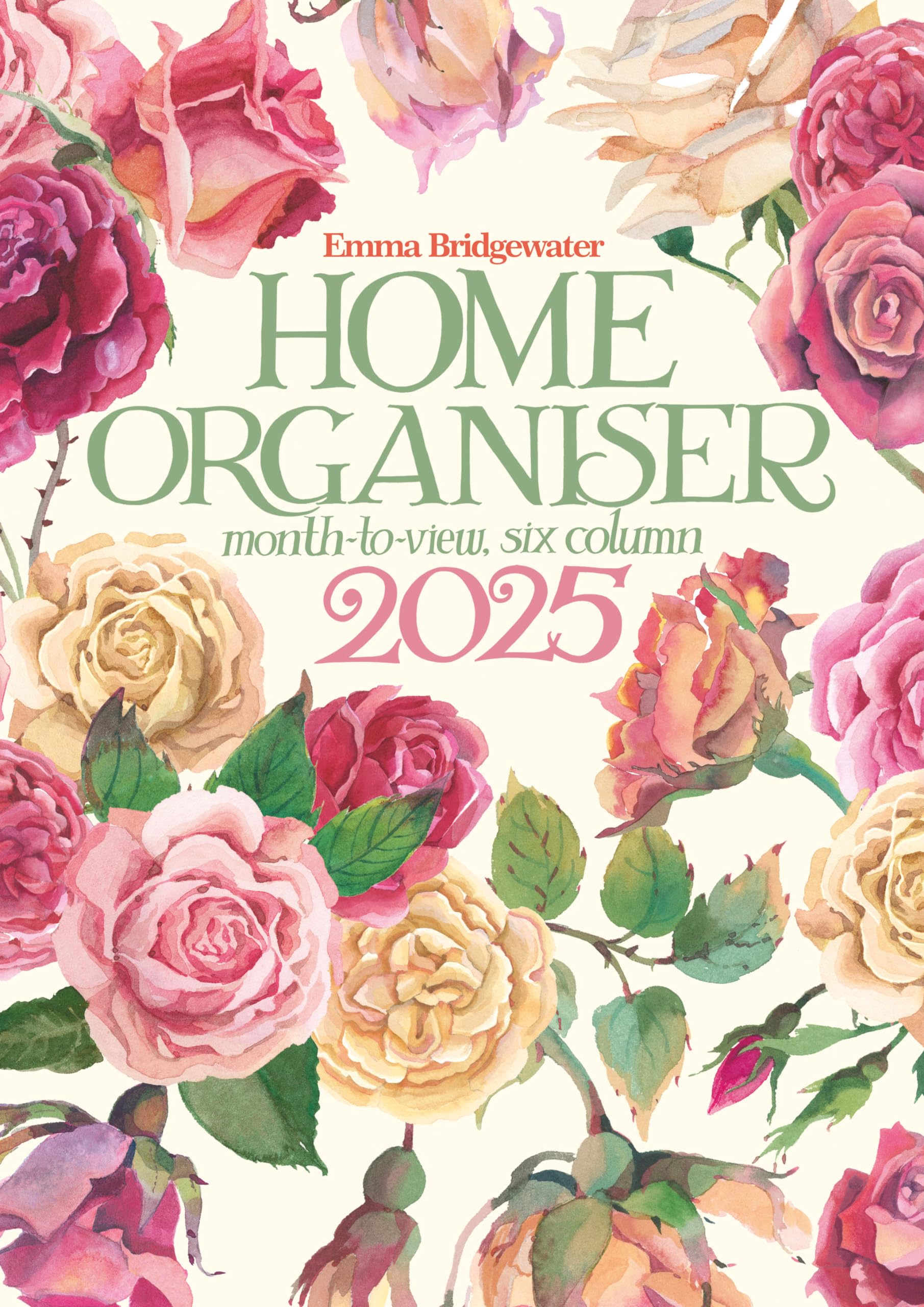 Emma Bridgewater Roses All My Life A3 Planner 2025