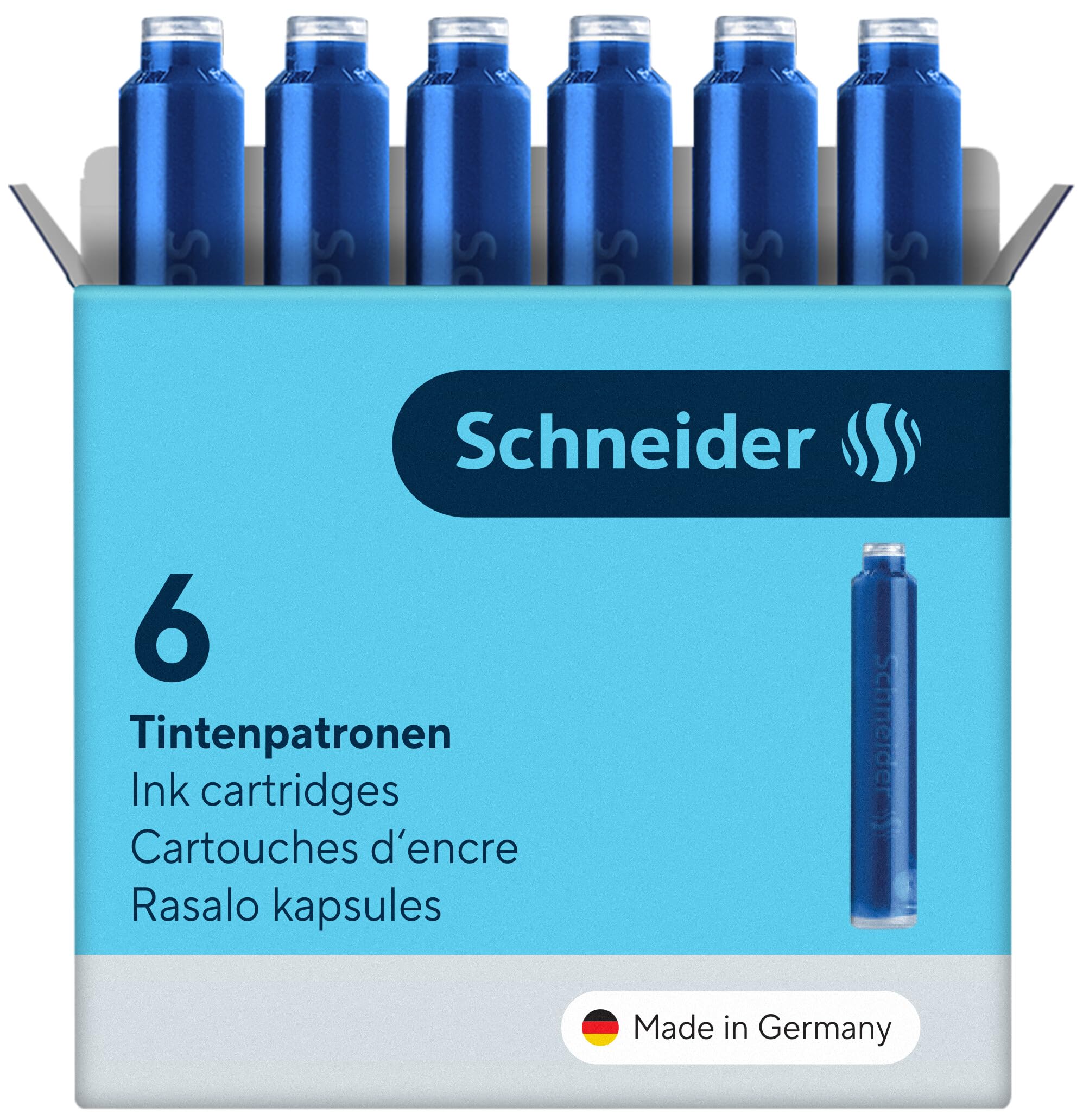 Schneider P006603x50 50 Scatolette da 6 Cartucce, 50 Pezzi