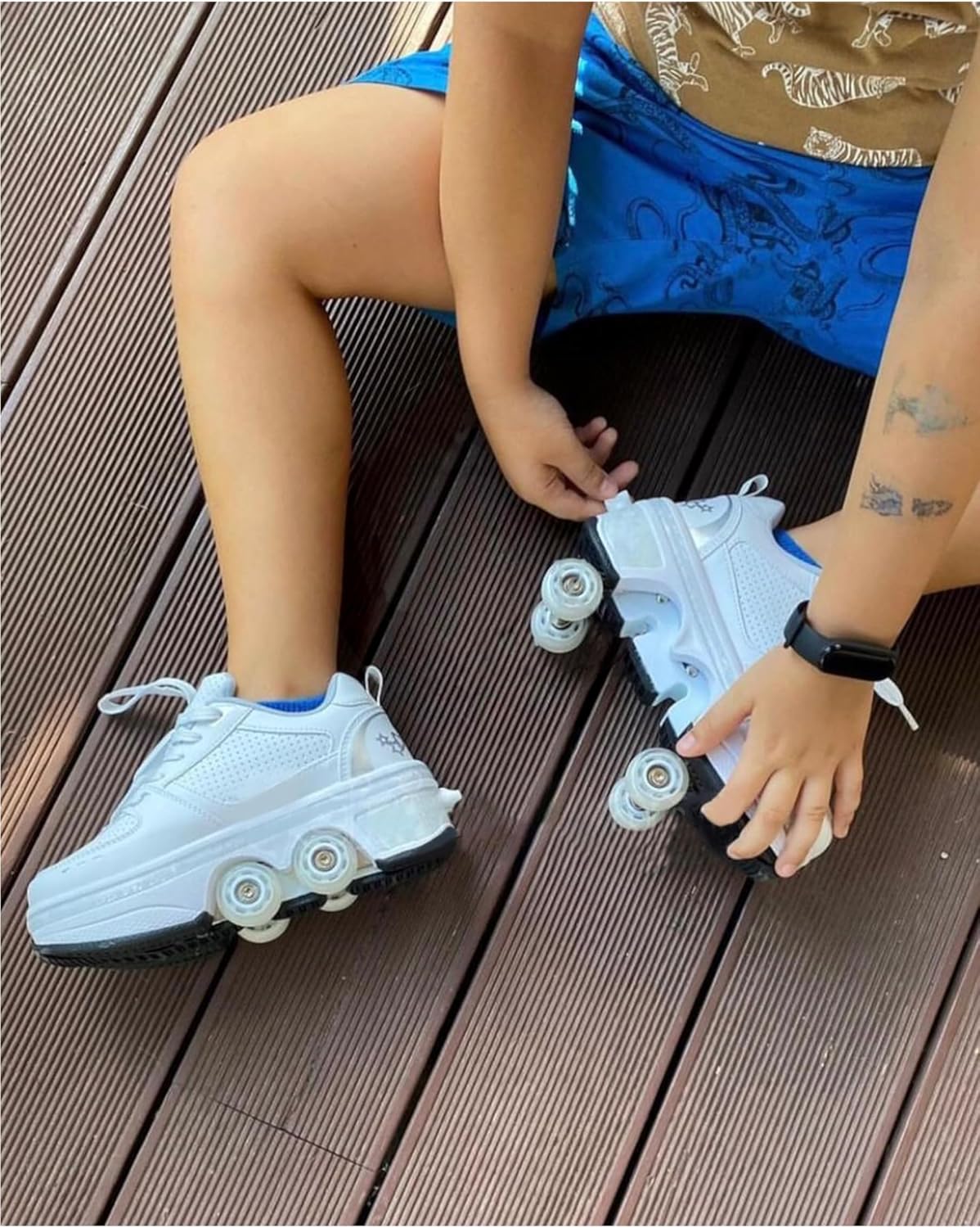 Kick Speed Tiktok Rollerblade Shoes LDTXH Automatic Walking Shoes