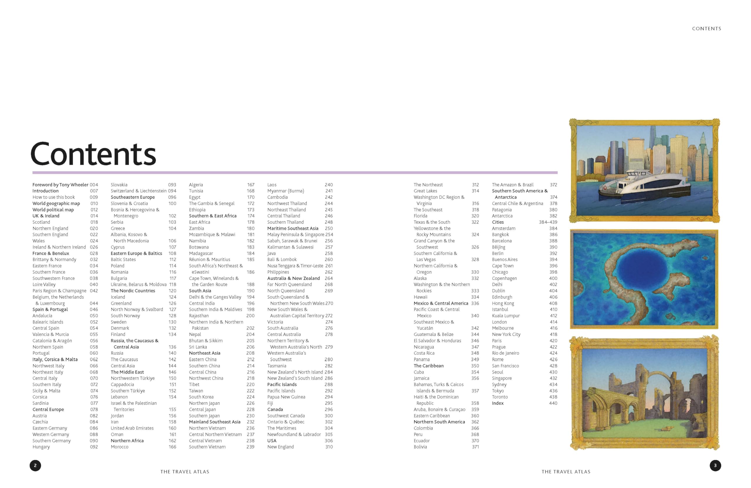The Travel Atlas 1ed -anglais-: 205 Comprehensive Maps for Every Country on Earth | Itineraries from 2 Days to 2 Weeks | Trip Planning Tools & Recommended Activities