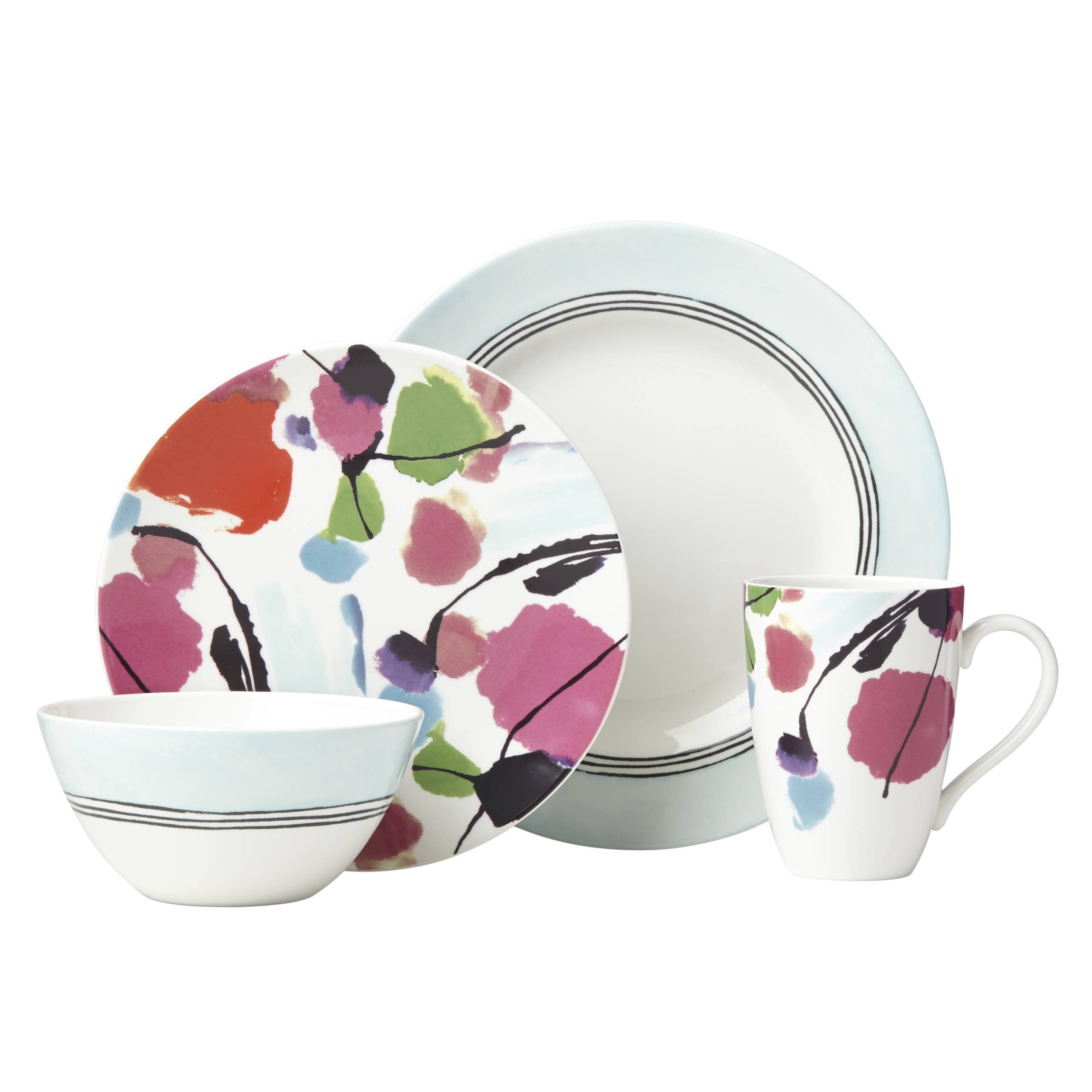 Lenox Manaorla assiettes colorées pour rompre la monotonie de la table