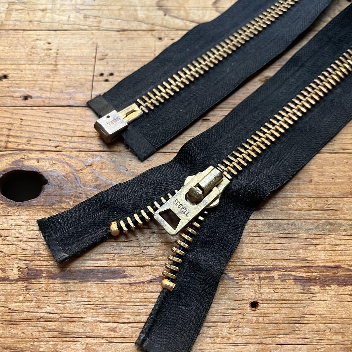Amazon.co.jp: Deca Scoville Black Zipper Zipper USA Vintage