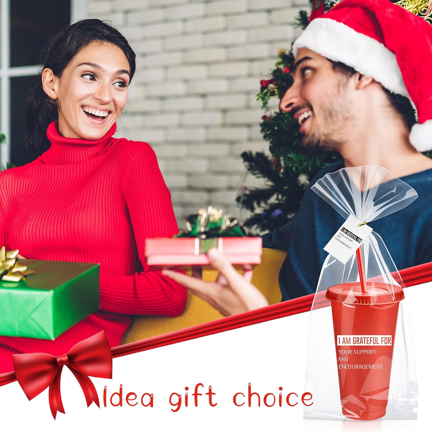 Tioncy 50 Set Employee Appreciation Gifts Bulk Team Thank You Cups with Lids and Straws Plastic Tumblers 24 oz for Coworker Social Worker Office Staff Nurse Doctor Teacher(Appreciation,Multicolor) - Image 6