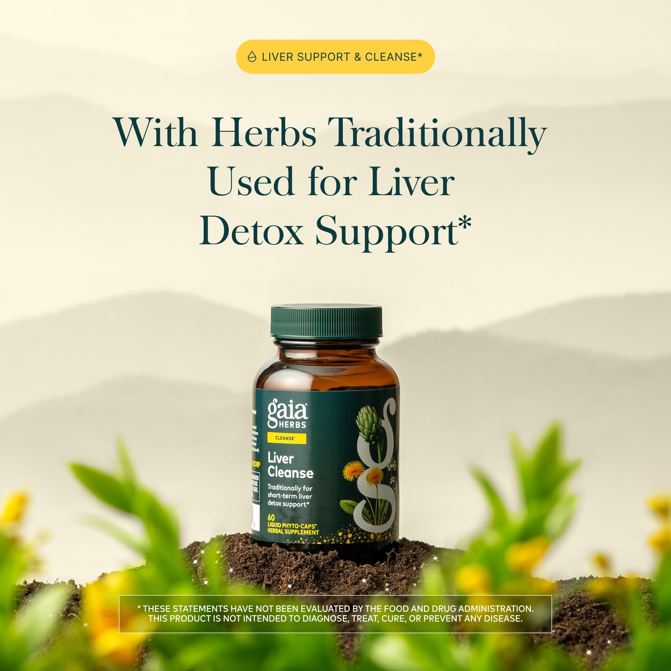 Gaia Herbs Liver Cleanse, 60 Vegan Capsules, 30 Servings — Amazon image 3