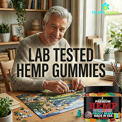 Miniatura 5 de Hemp Gummies for Sleep-Infused Bedtime Candy Support, Relax, Calm, Discomfort-High Potency Hempoil Gummy Bears Peace and Relaxation-Fruity