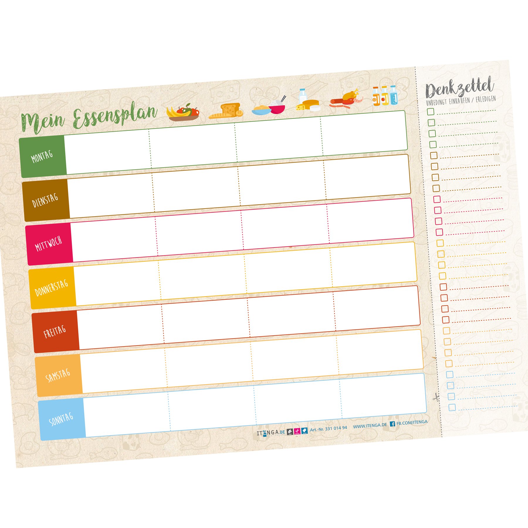 PUTZPLAN WG, PUTZPLAN Vorlage, Block 50 Blatt DIN A4 EUR 8,95 - DE