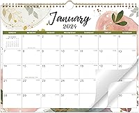 Vista 1 de Calendario de pared 2024, calendario 2024 de enero de 2024 a diciembre de 2024, 14.7 x 11.5 pulgadas, calendario de pared de 12 meses 2024