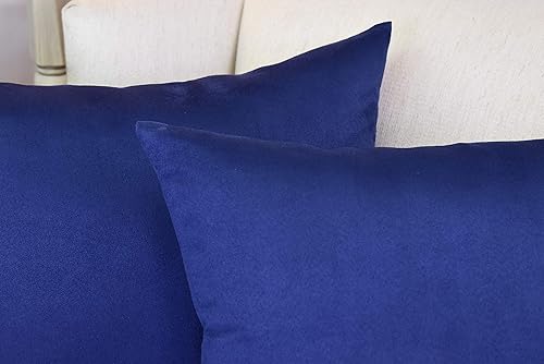 Miniatura 10 de Funda decorativa de almohada MoonRest, de micro gamuza, 2 unidades, cubierta para cojín de gamuza sintética, (juego de 2 unidades)