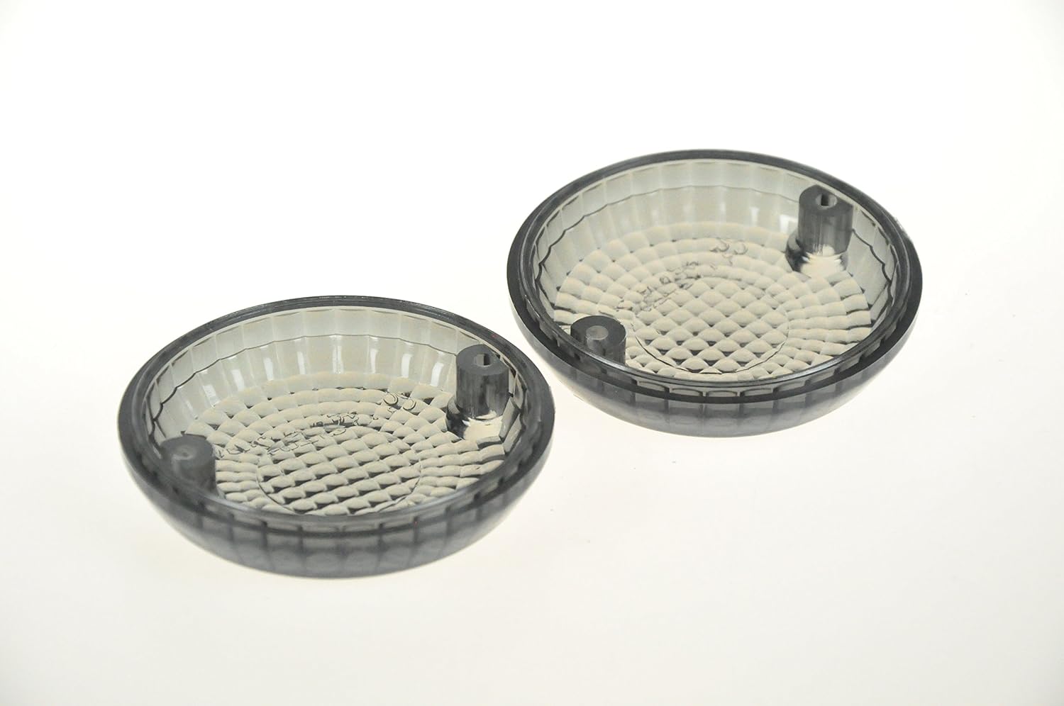Fit for Kawasaki VN800 Vulcan 800 Drifter; Vulcan 800 Classic; VN800; 23048-1066;23048-1065; Flasher Light Idicator Turn Signal Lamp Lens (Smoke)