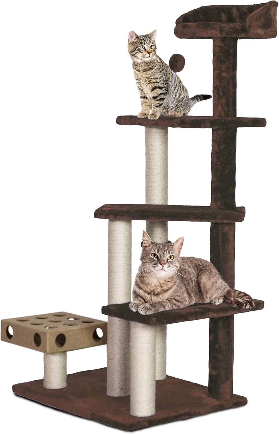 Furhaven Pet Cat Tree Tiger Tough Cat Tree House Condo