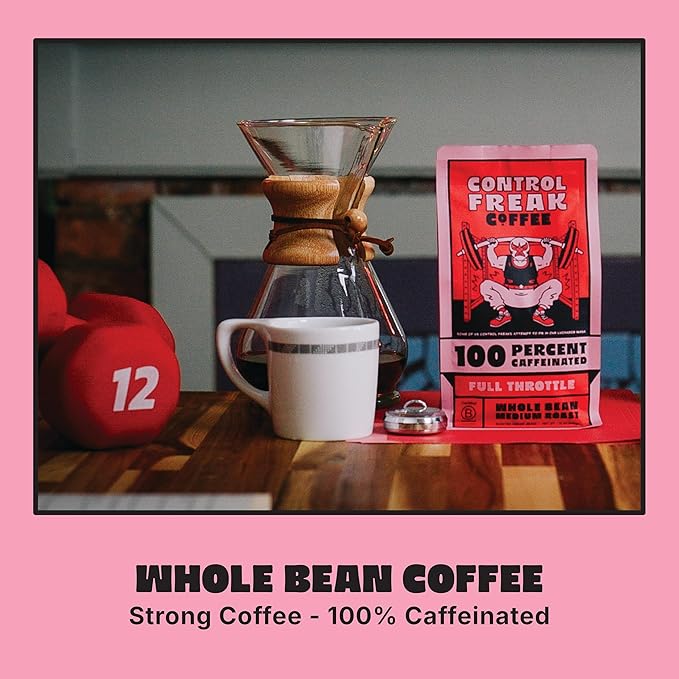 Café en Grano Control Freak Coffee Full Throttle 12 oz miniatura 2